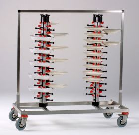 Bordenrek Bordstapelsysteem Plate-Mate Model Twin-96 Saro 87-10025