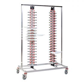 Bordenrek dubbel RVS Plate Mate EMG 556044