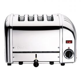 Broodrooster 4-sleuven RVS Dualit EMG 310003