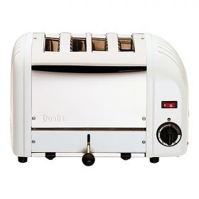 Broodrooster 4-sleuven RVS (wit) Dualit EMG 310001