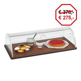 Buffetvitrine 88x47 cm plexiglas (bruin) EMGA EMG 710002