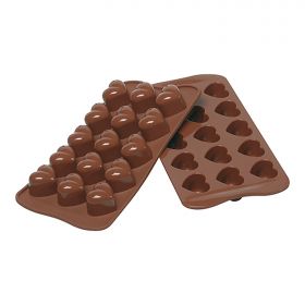 Chocoladevorm MonAmour silicoon (bruin) Silikomart EMG 70034