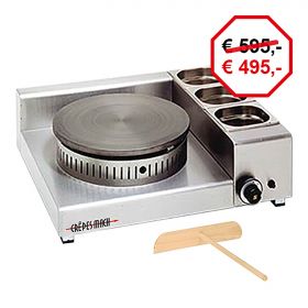 Crêpe bakapparaat Ø40 cm gietijzer Mach EMG 321410
