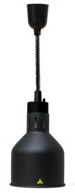 Cs Warmhoudlamp Chefs Heat-01 Zwart - 60 cm hoog Combisteel 7455.1800