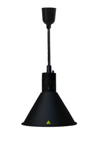 Cs Warmhoudlamp Chefs Heat-02 Zwart - 60 cm hoog Combisteel 7455.1810