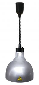 Cs Warmhoudlamp Chefs Heat-04 Zilver - 60 cm hoog Combisteel 7455.1837