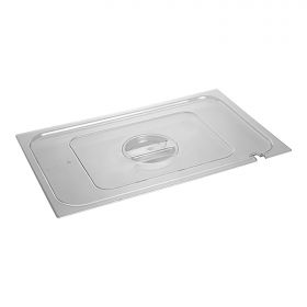 Deksel gastronorm GN1/1 PC met lepeluitsparing (transparant) CaterChef EMG 953015