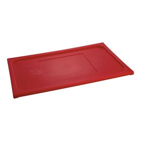 Deksel gastronorm GN1/1 PP (rood) CaterChef EMG 853838