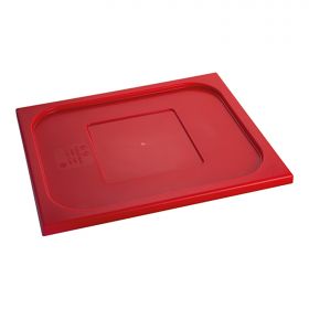Deksel gastronorm GN1/2 PP (rood) CaterChef EMG 853848