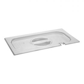 Deksel gastronorm GN1/3 PC met lepeluitsparing (transparant) CaterChef EMG 953035