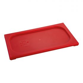 Deksel gastronorm GN1/3 PP (rood) CaterChef EMG 853858