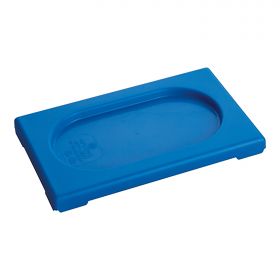 Deksel gastronorm GN1/9 PP (blauw) CaterChef EMG 853889
