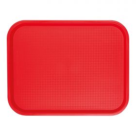 Dienblad 45,5x35,5 cm PP (rood) CaterChef EMG 430162