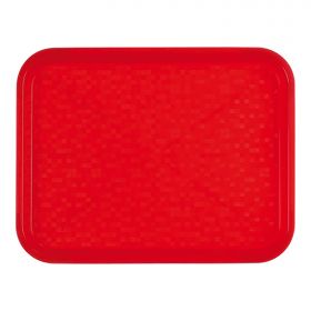 Dienblad 45,5x35,5 cm PP (rood) Roltex EMG 518152