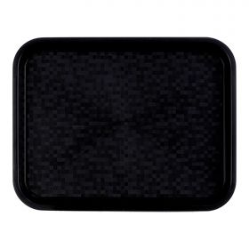 Dienblad 45,5x35,5 cm PP (zwart) Roltex EMG 518155