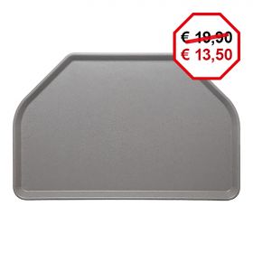 Dienblad 50x32,5 cm glasvezel (aluminium) Roltex EMG 518144