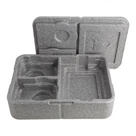 DinnerBox Basic (leeg) EPP (grijs) Thermo Future Box EMG 235200