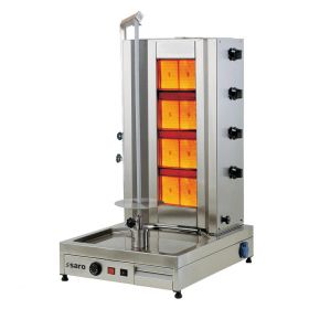Doner / Gyrosgrill Gas Kebab Gyros Grill - Model Tilla 4 Saro 126-1705