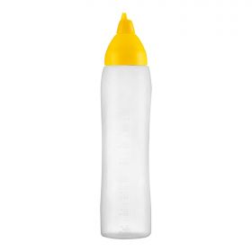Doseer knijpfles 100cl LDPE (geel) Araven EMG 962093