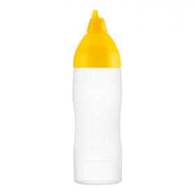 Doseer knijpfles 35cl LDPE (geel) Araven EMG 962090