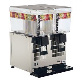 Drankendispenser 2x12L PC (grijs) Santos EMG 408072