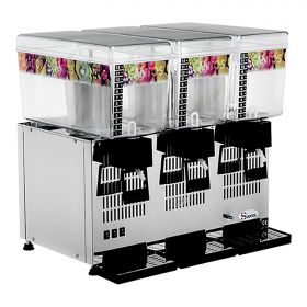Drankendispenser 3x12L PC (grijs) Santos EMG 408073