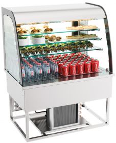 Drop-In Koelvitrine 140L Open - 110x70x85 cm Combisteel 7178.2010