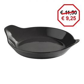 Eierschaal Ø18 cm porselein (zwart) Revol EMG 735828