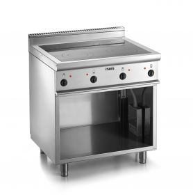 Elektrisch Fornuis Keramisch Met Open Onderstel Modell E7/Cui2Bal Saro 423-1400