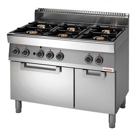 Fornuis 6-zones RVS Modular EMG 316706
