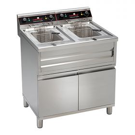 Friteuse 12L+12L RVS CaterChef EMG 508224