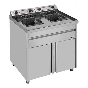 Friteuse 20L+20L RVS Stilfer EMG 527022