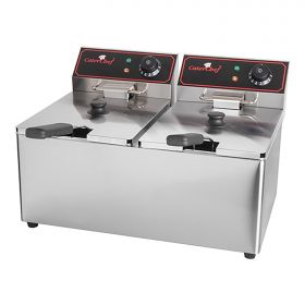 Friteuse 8L+8L RVS CaterChef EMG 688208
