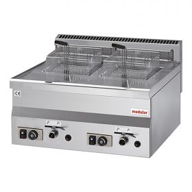 Friteuse 8L+8L RVS Modular EMG 316652