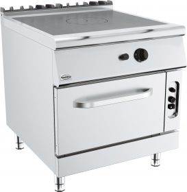 Gasfornuis Base 900 Kookplaatfornuis Gasoven - 80x90x90 cm Combisteel 7178.3040