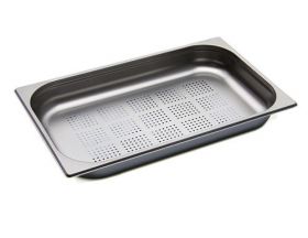 Gastronormbak / deksel GN Pan Geperforeerd 1/1GN - 15 cm hoog 1/1 Combisteel 7476.0210