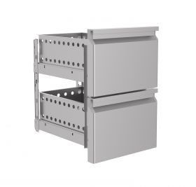 Gekoelde werkbank 600 Ladenblok 1/2 - Pro Line Combisteel 7489.0545