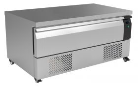 Gekoelde werkbank Koel/Vrieswerkbank 1 Lade 3X 1/1 Gn - 123x70x60 cm Combisteel 7450.0235