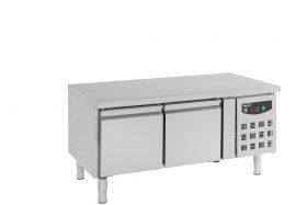 Gekoelde werkbank Koelwerkbank 2 Deuren - 136x70x65 cm Standard Line Combisteel 7450.0755
