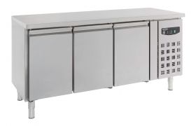 Gekoelde werkbank Koelwerkbank 3 Deuren - 179,8x60x86 cm Standard Line Combisteel 7450.0116