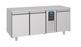 Gekoelde werkbank Koelwerkbank 3 Deuren Monoblock Energy Line - 178,5x70x85 cm Pro Combisteel 7489.5105