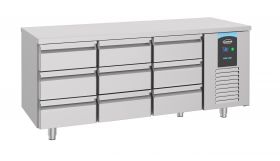 Gekoelde werkbank Koelwerkbank 9 Laden Energy Line - 186,5x70x85 cm Combisteel 7489.5580