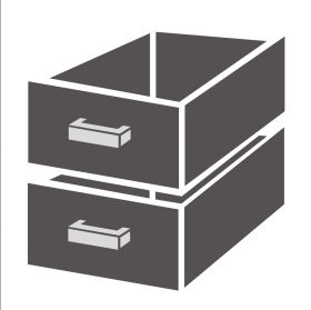 Gekoelde werkbank Ladenblok 2 Laden - Standard Line Combisteel 7451.0195