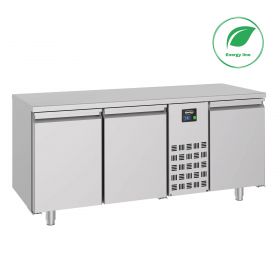 Gekoelde werkbank Vrieswerkbank 3 Deuren Monoblock Energy Line - 178,5x70x85 cm Pro / Combisteel 7489.5135