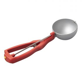 Ijsportioneerlepel 1/8L RVS (rood) Stöckel EMG 40308