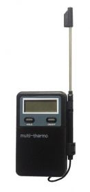Keukenaccessoire Digitale Thermometer Multifunctioneel - 6,6x2,4x10,7 cm Combisteel 7521.0025