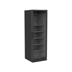 Koelkast -1 - deurs - Zwart - Statisch gekoeld - 380 liter - 60x60x184 cm - Cooldura afb1