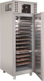 Koelkast tafelmodel Chocolade Bewaarkast - 70x81x205 cm Combisteel 7489.5425