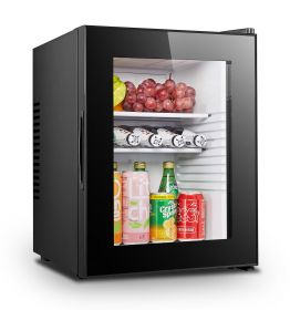 Koelkast tafelmodel Minibar 40L Glasdeur Peltier Koeling - 40,5x44,3x54,5 cm Combisteel 7013.2560