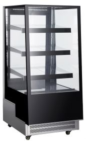 Koelvitrine 300L - 65x80,5x144,5 cm Combisteel 7487.0220